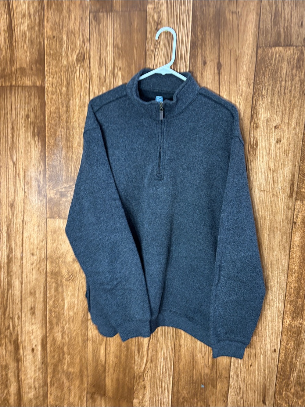 PGA Tour Dark Charcoal Quarter-Zip Pullover